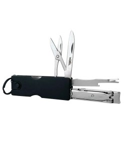 MULTIHERRAMIENTA CORTAUÑAS 9 USOS 6.8CM ALUM NGO