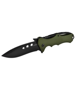 NAVAJA MGO VERDE ALUM HJA NEGRA LISA 12CM