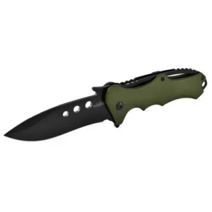 NAVAJA MGO VERDE ALUM HJA NEGRA LISA 12CM