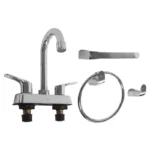 MEZCLADORA PARA BAÑO 4PZS JGO (MEZC MAS 3 ACCE)