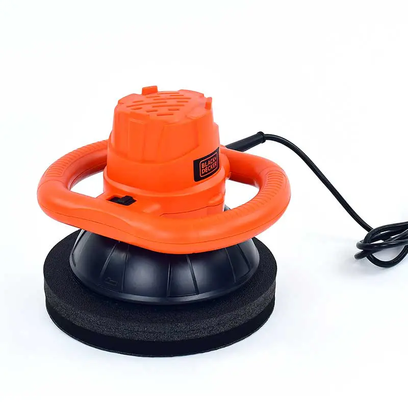 PULIDORA ORBITAL 120W KIT CON BONETES B&D