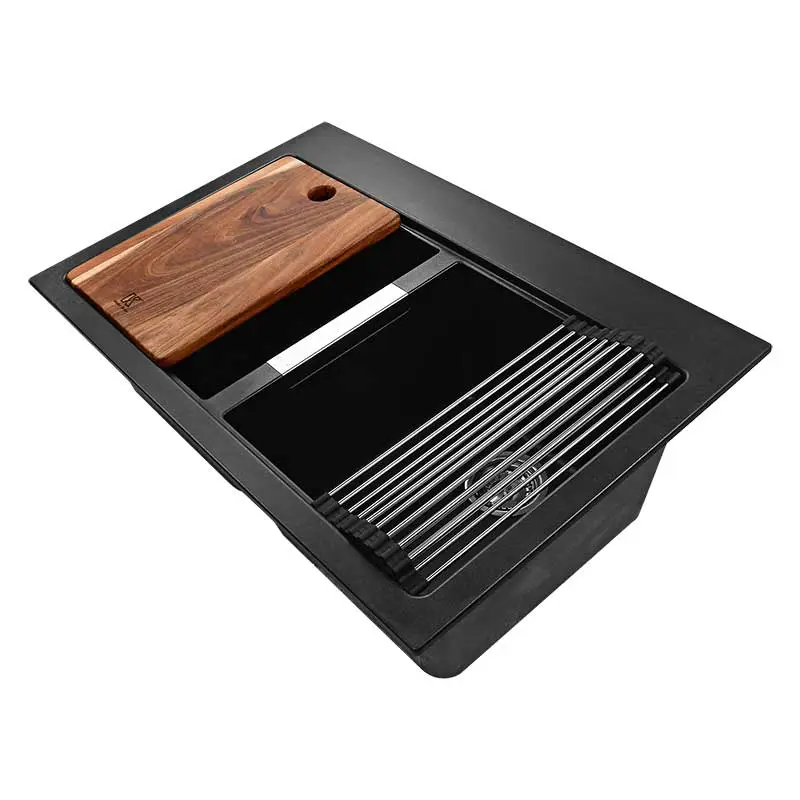 FREGADERO 83.8 X 55.9 SOBREPONER 2 TINAS NEGROC/A