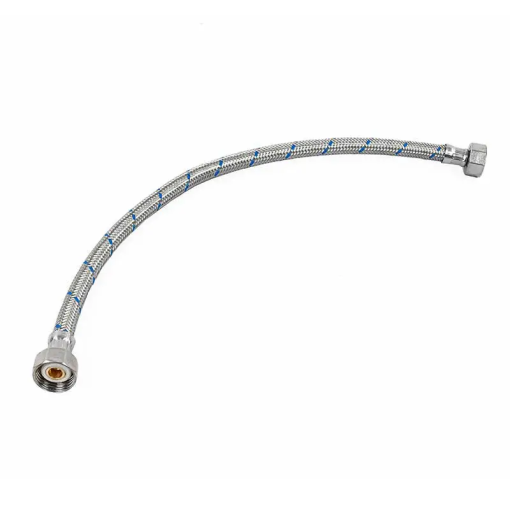 MANGUERA P/LAVABO ACERO INOX T.LATON 40CM URREA