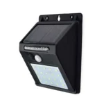 LAMPARA D PARED LED 4W SOLAR C/SENSOR DE MOV