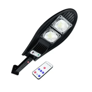 LAMPARA SUBURBANA LED SOLAR 3000 LM C/SENSOR/CTRL