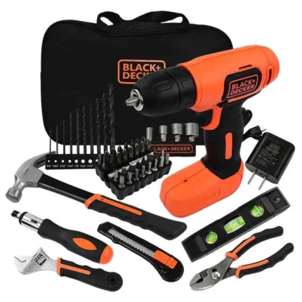 TALADRO ATORNI. 8V CON 40 ACCESORIOS