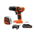 TALADRO 3/8" 20V MAX BATER. Y MEDIDOR CLASE 2 360°