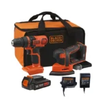 TALADRO INALAMBRICO 20V MAX Y LIJADORA C/BAT/CARG