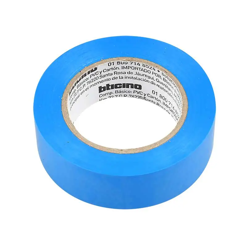 CINTA AISLAR 19 MM X 10 MT AZUL BTICINO