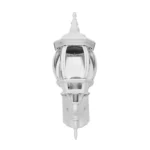 LAMPARA FAROL COLONIAL BLANCO DE PARED 45CM ALTO