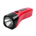 LINTERNA RECARGABLE 1 LED ERGONOMICA ROJA KL