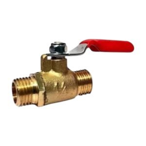 Llave de Paso para Compresor 1/4" con Válvula Esfera, Alta Calidad para Sistemas de Aire Comprimido