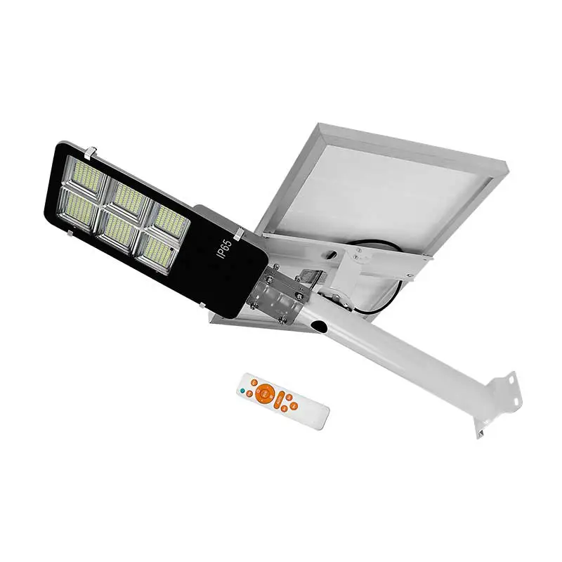 LAMPARA SUBURBANA LED 200 W C/PANEL SOLAR 6500K