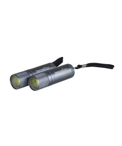 LINTERNA P/EXTERIOR 2W PORTATIL NEGRO C/6BAT AAA