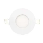 LAMPARA P/TECHO 3WTS LED REDONDO L/BCA 50,000H