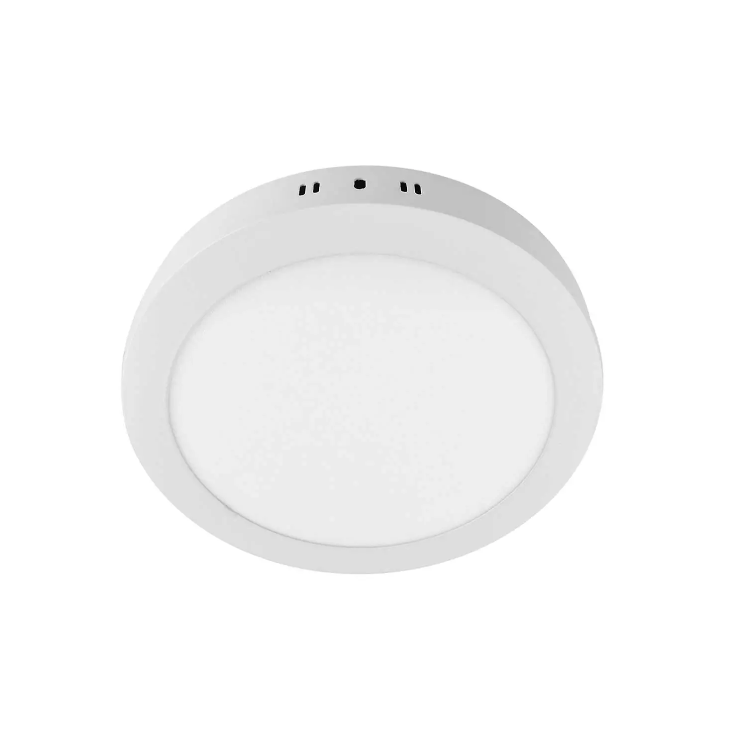 LAMPARA P/TECHO 18WTS LED REDONDA VISIBLE L/BCA