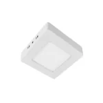 LAMPARA P/TECHO 6WTS LED CUADRADA VISIBLE L/BCA