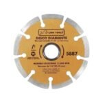 Disco Diamante 4 1/2" Rín Segmentado Lion Tools 5887 para Corte Rápido en Concreto y Ladrillo - 114.3 mm de Diámetro