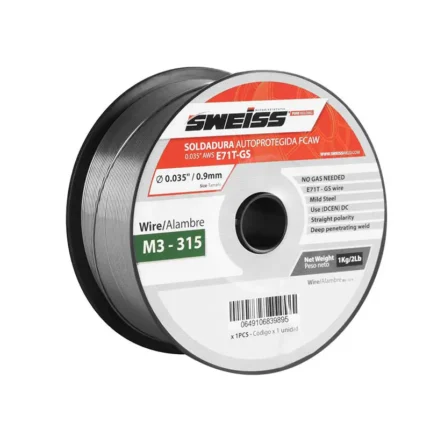 SOLDADURA MICROALAMBRE AUTOPROTEGIDA 0.35 SIN GAS