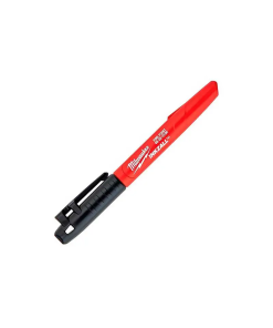 MARCADOR PUNTO FINO COLOR NEGRO          MILWAUKEE