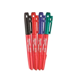 MARCADOR DE COLORES(ROJO,NEGRO,AZUL,VERDE) *