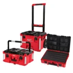CAJA P/HERRAMIENTA GRANDE 12L + 2 CAJAS MILWAUKEE