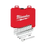 DADOS RATCHET Y SOCKET METRICO SAE 1/4" JGO 28PZS