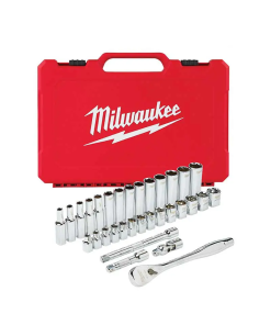 DADOS RATCHET Y SOCKET DRIVE MET 3/8" JGO 32PZS