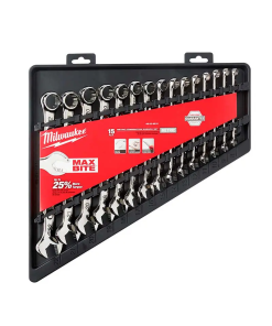 JGO LLAVES COMBINADAS METRICAS 15PZ