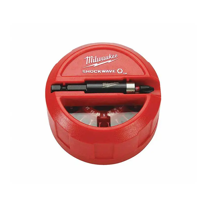 JGO PUNTAS 22PZ SHOCKWAVE C/ESTUCHE REDONDO