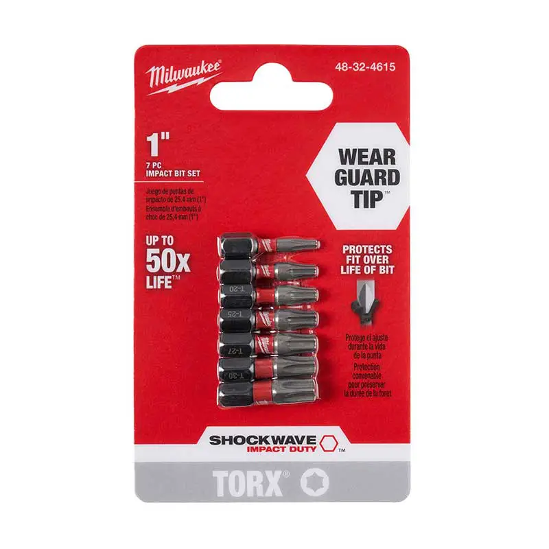 PUNTA TORX JGO 7 PZAS