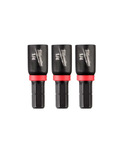 DADO ADAPTADOR MAGNETICO DE 1/4" HEXAGONAL 3PZ
