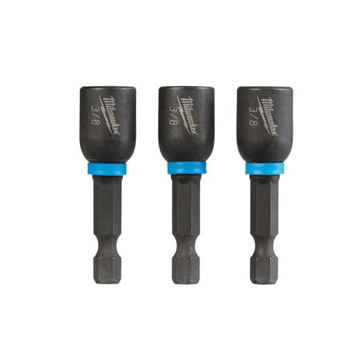 ADAPTADOR DE 3/8"X1-7/8" TUERCA DE IMP HEX-MAG 3PZ