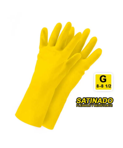 GUANTES MULTIUSOS #  8 - 8.5 AMARILLO