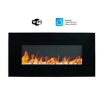CHIMENEA ELECTRICA MILAN P/CASA INTELIGENTE 127V