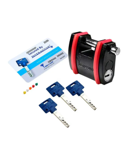 CANDADO ALTA SEGURIDAD P/CORTINA # 10 INVIOLABLE