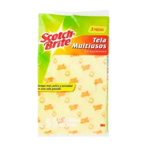 PAÑO SECATODO SCOTCH BRITE C/5PZAS