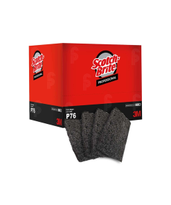 FIBRA NEGRA SCOTCH-BRITE® P/USO RUDO Y COCHAM 12PZ