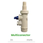 Multiconector con Llave Conekta - Solución Versátil y Resistente - mt - Perfecto para Instalaciones Hidráulicas