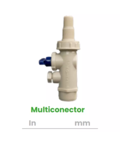 Multiconector con Llave Conekta - Solución Versátil y Resistente - mt - Perfecto para Instalaciones Hidráulicas