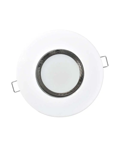 LAMPARA EMPOTR. S/CRISTAL P/ BOT INT 10 A 12 BL