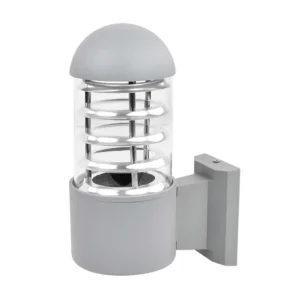 ARBOTANTE DE ALUMINIO E27 26W GRIS