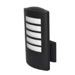 ARBOTANTE DE ALUMINIO E27 26W NEGRO