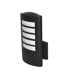 ARBOTANTE DE ALUMINIO E27 26W NEGRO