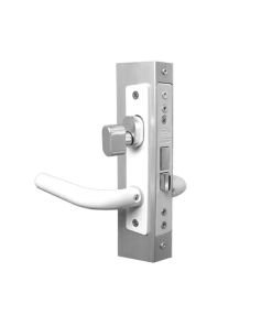 CERRADURA 570 MC BLANCA  P/PUERTA ALUMINIO