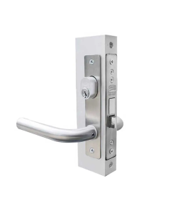 CERRADURA 570 AN GRIS P/PUERTA ALUMINIO PHL
