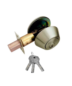 CERROJO LLAVE LLAVE ALT/SEG L/ANTIGUO BLISTER