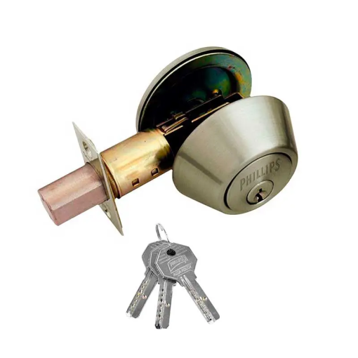 CERROJO LLAVE LLAVE ALT/SEG L/ANTIGUO BLISTER