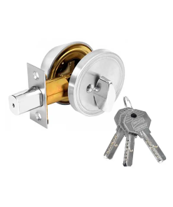 CERROJO LLAVE MARIPOSA ALT/SEG  A/INOX.BLISTER