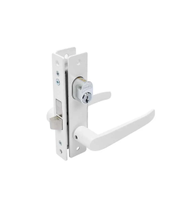 CERRADURA 510T BCO   P/PUERTAS ALUMINIO PHL